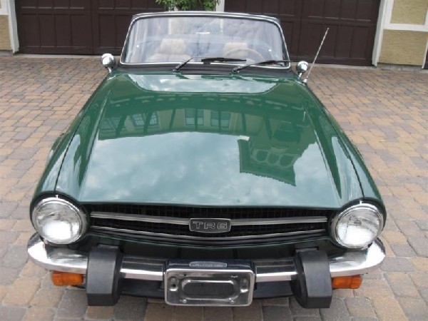 1976 Triumph TR6, Roadster, French Blue