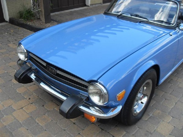 1976 Triumph TR6, Roadster, French Blue