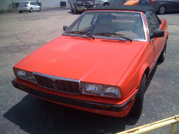 Maserati BiTurbo - photo by jeff barringer