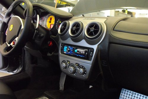 Ferrari F-430 Custom Sounds Stereo Install