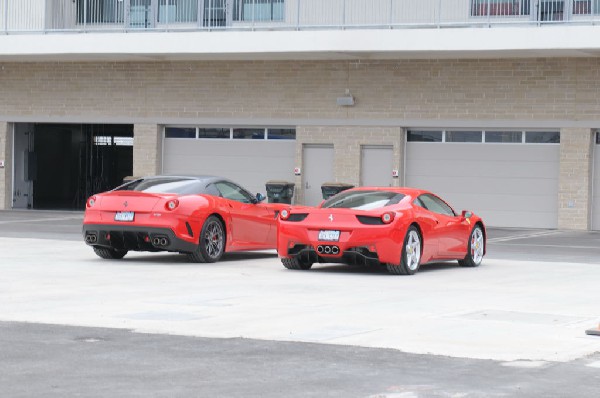 Ferrari Track Day at the Circuit Of The Americas Track in Austin, Texas 12/