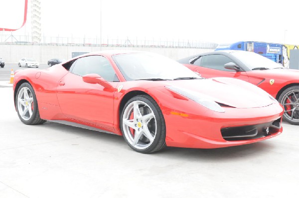 Ferrari Track Day at the Circuit Of The Americas Track in Austin, Texas 12/