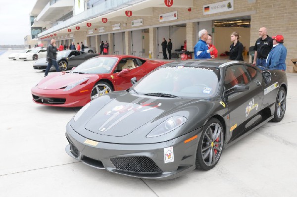 Ferrari Track Day at the Circuit Of The Americas Track in Austin, Texas 12/