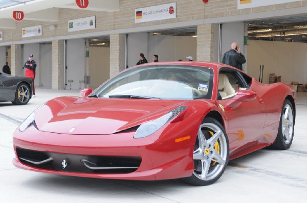 Ferrari Track Day at the Circuit Of The Americas Track in Austin, Texas 12/