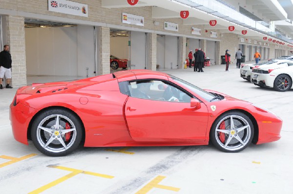 Ferrari Track Day at the Circuit Of The Americas Track in Austin, Texas 12/