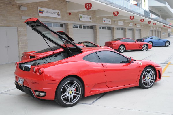 Ferrari Track Day at the Circuit Of The Americas Track in Austin, Texas 12/