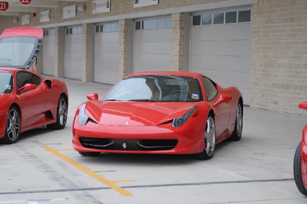 Ferrari Track Day at the Circuit Of The Americas Track in Austin, Texas 12/