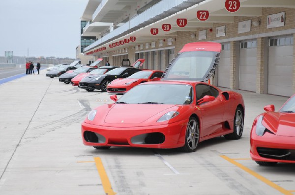 Ferrari Track Day at the Circuit Of The Americas Track in Austin, Texas 12/