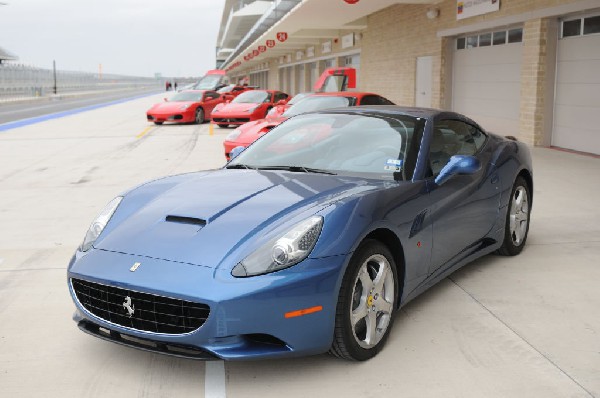 Ferrari Track Day at the Circuit Of The Americas Track in Austin, Texas 12/