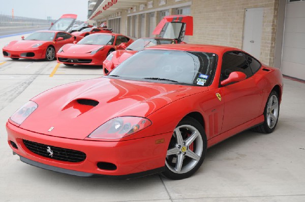 Ferrari Track Day at the Circuit Of The Americas Track in Austin, Texas 12/