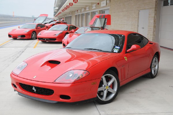 Ferrari Track Day at the Circuit Of The Americas Track in Austin, Texas 12/