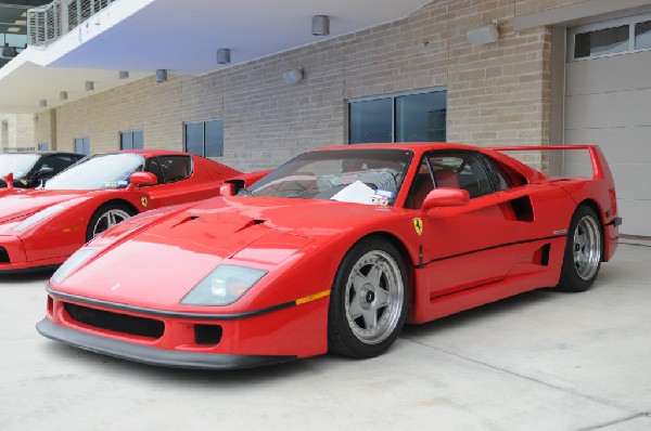 Ferrari Track Day at the Circuit Of The Americas Track in Austin, Texas 12/