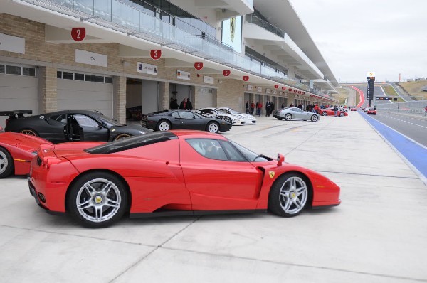 Ferrari Track Day at the Circuit Of The Americas Track in Austin, Texas 12/