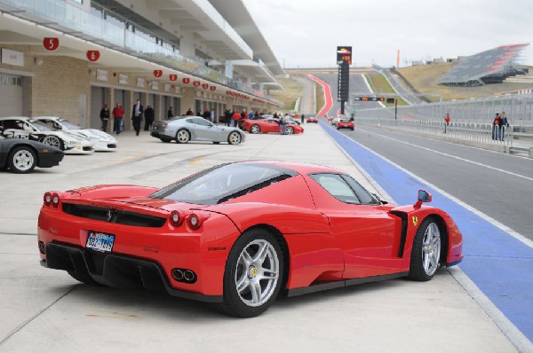 Ferrari Track Day at the Circuit Of The Americas Track in Austin, Texas 12/