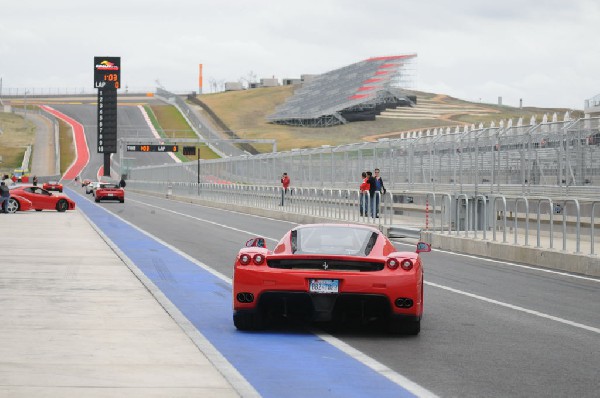 Ferrari Track Day at the Circuit Of The Americas Track in Austin, Texas 12/