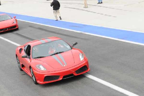 Ferrari Track Day at the Circuit Of The Americas Track in Austin, Texas 12/