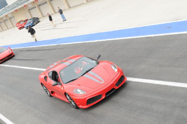 Ferrari Track Day at the Circuit Of The Americas Track in Austin, Texas 12/