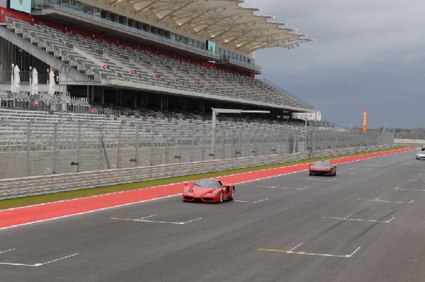 Ferrari Track Day at the Circuit Of The Americas Track in Austin, Texas 12/