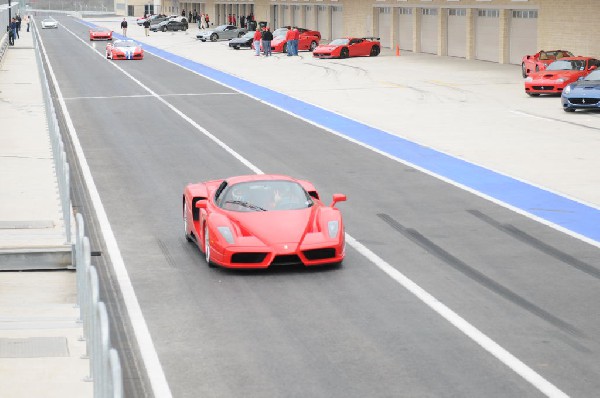 Ferrari Track Day at the Circuit Of The Americas Track in Austin, Texas 12/