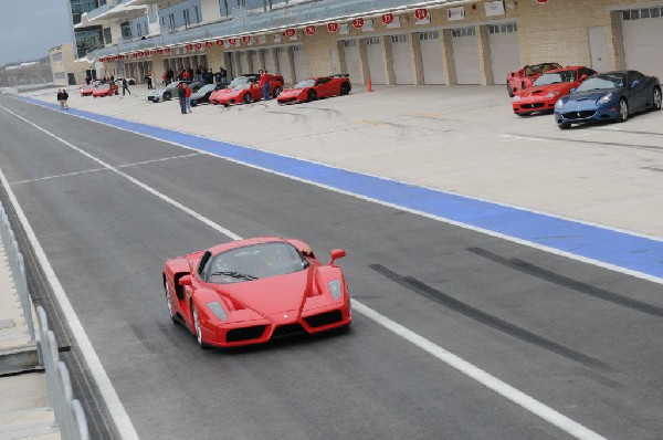 Ferrari Track Day at the Circuit Of The Americas Track in Austin, Texas 12/