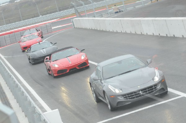 Ferrari Track Day at the Circuit Of The Americas Track in Austin, Texas 12/