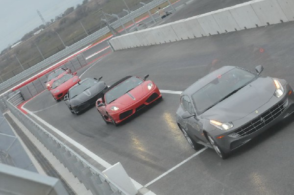 Ferrari Track Day at the Circuit Of The Americas Track in Austin, Texas 12/