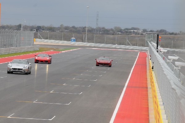 Ferrari Track Day at the Circuit Of The Americas Track in Austin, Texas 12/