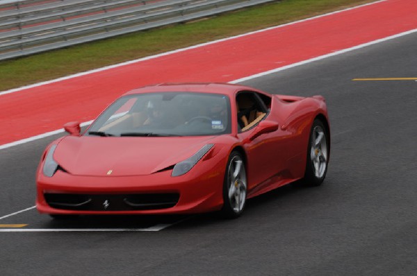 Ferrari Track Day at the Circuit Of The Americas Track in Austin, Texas 12/