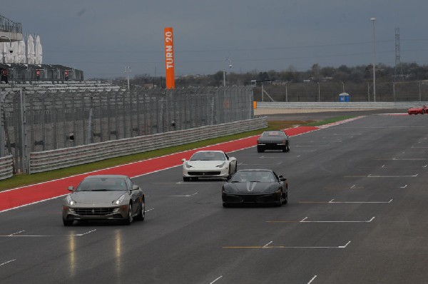 Ferrari Track Day at the Circuit Of The Americas Track in Austin, Texas 12/