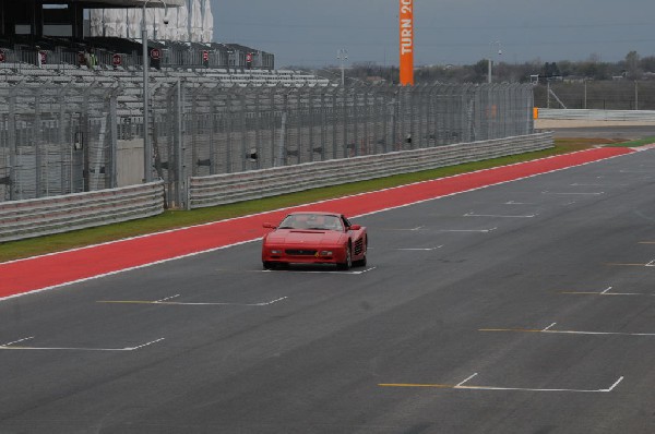 Ferrari Track Day at the Circuit Of The Americas Track in Austin, Texas 12/