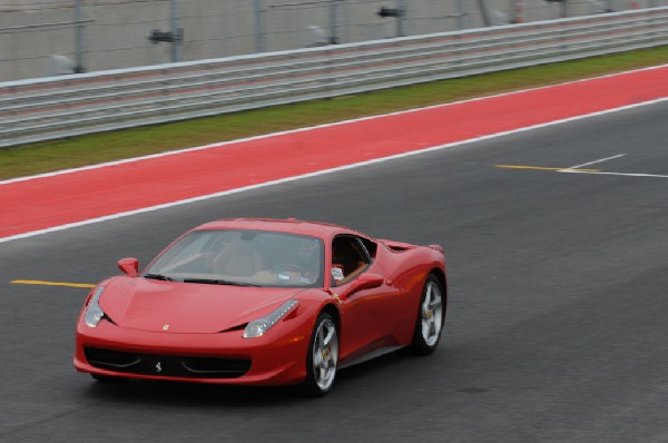 Ferrari Track Day at the Circuit Of The Americas Track in Austin, Texas 12/