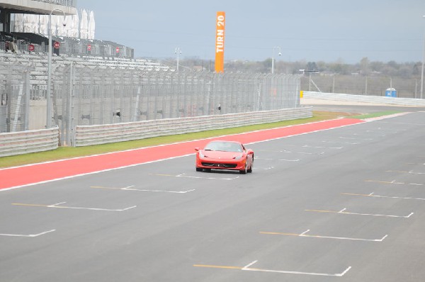 Ferrari Track Day at the Circuit Of The Americas Track in Austin, Texas 12/