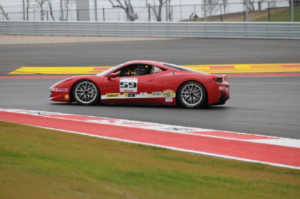 Ferrari Track Day at the Circuit Of The Americas Track in Austin, Texas 12/