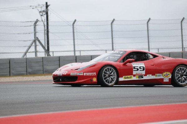 Ferrari Track Day at the Circuit Of The Americas Track in Austin, Texas 12/