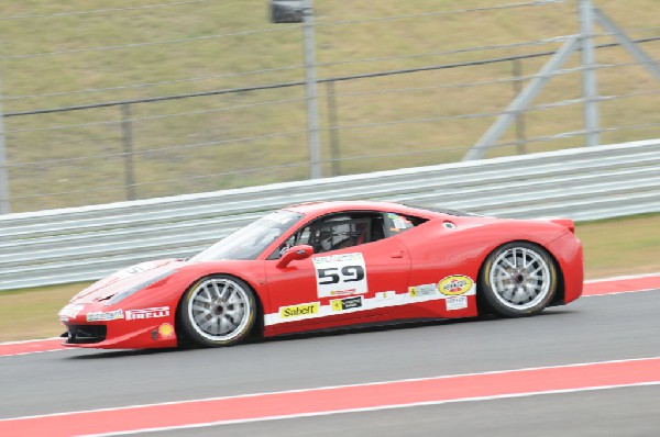 Ferrari Track Day at the Circuit Of The Americas Track in Austin, Texas 12/