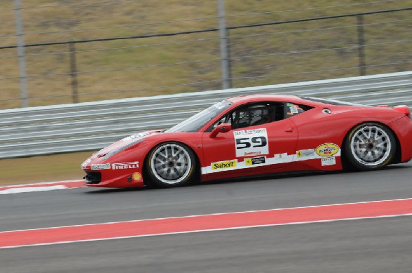 Ferrari Track Day at the Circuit Of The Americas Track in Austin, Texas 12/