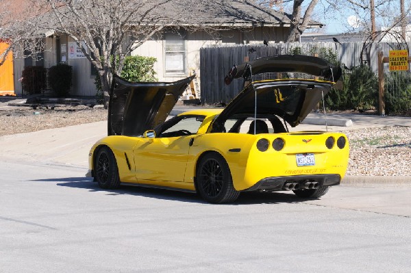 Austin Cars & Coffee, Leander Texas 02/06/2011 - Photo by Jeff Barringe