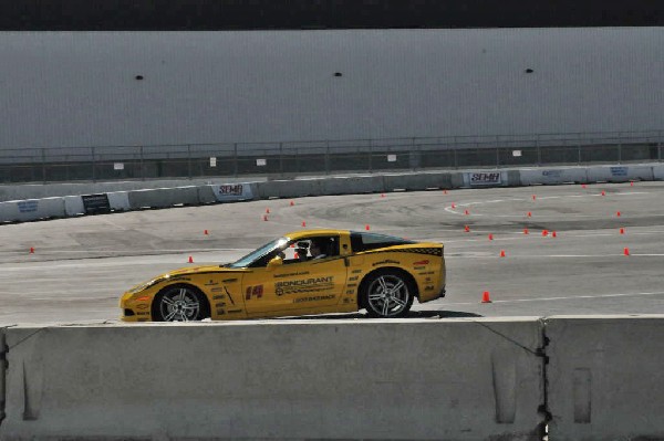 Bob Bondurant instructors take SEMA participants around SEMA MotorTrend Pro