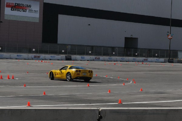 Bob Bondurant instructors take SEMA participants around SEMA MotorTrend Pro