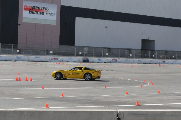 Bob Bondurant instructors take SEMA participants around SEMA MotorTrend Pro