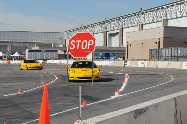 Bob Bondurant instructors take SEMA participants around SEMA MotorTrend Pro