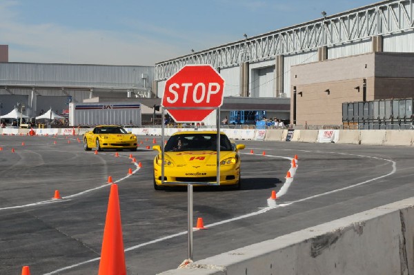 Bob Bondurant instructors take SEMA participants around SEMA MotorTrend Pro