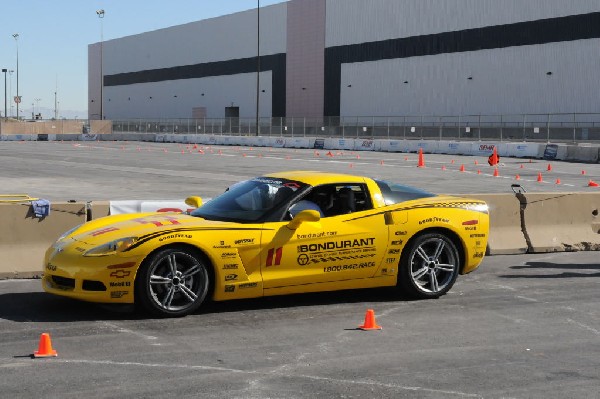 Bob Bondurant instructors take SEMA participants around SEMA MotorTrend Pro