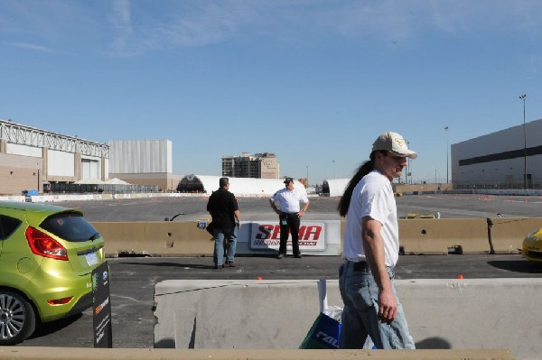 Bob Bondurant instructors take SEMA participants around SEMA MotorTrend Pro