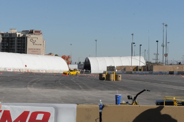 Bob Bondurant instructors take SEMA participants around SEMA MotorTrend Pro