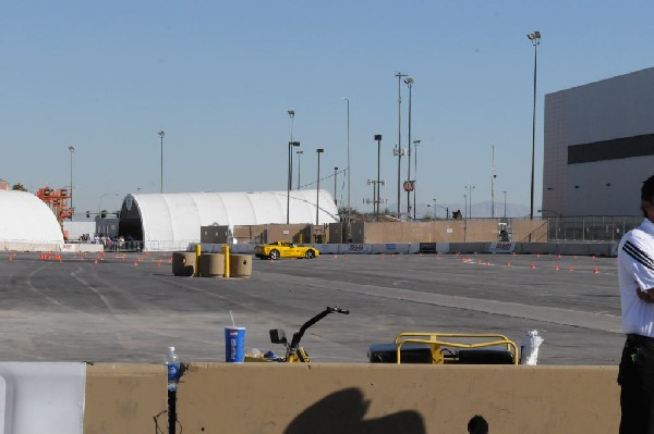 Bob Bondurant instructors take SEMA participants around SEMA MotorTrend Pro