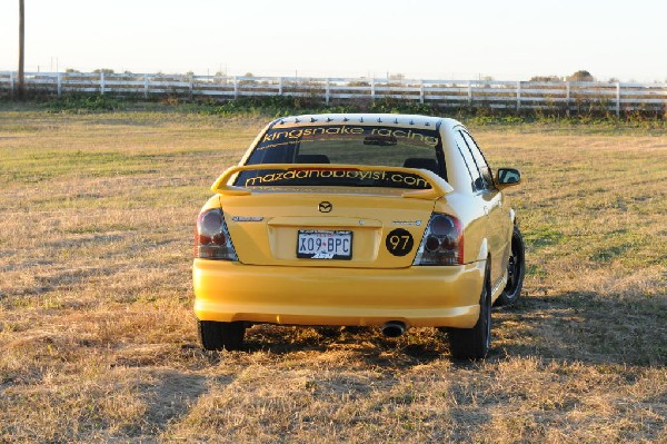 kingsnake racing 2003.5 MazdaSpeed Protege gets it's first graphic set